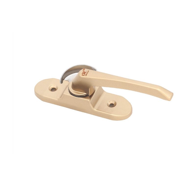 Short crescent lock with a round base
