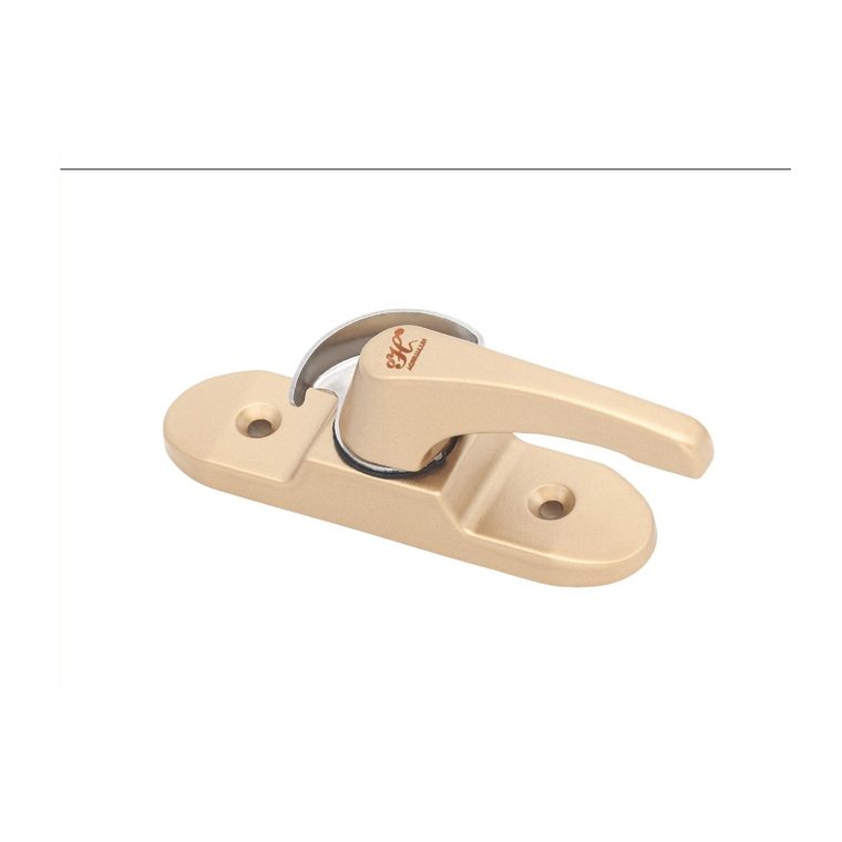Crescent lock with a round base